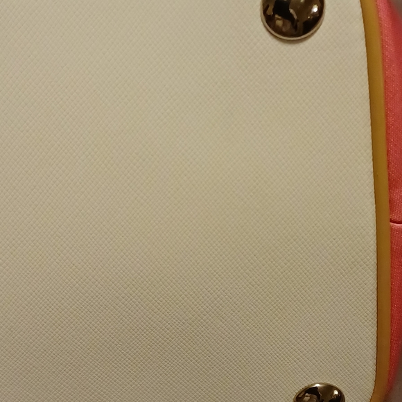 Pink and white Coach w/ Coin Purse - Picture 14 of 16